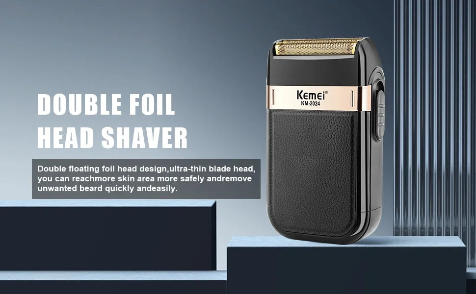 KEMEI Professional Electric Shaver for Men Electric Razors