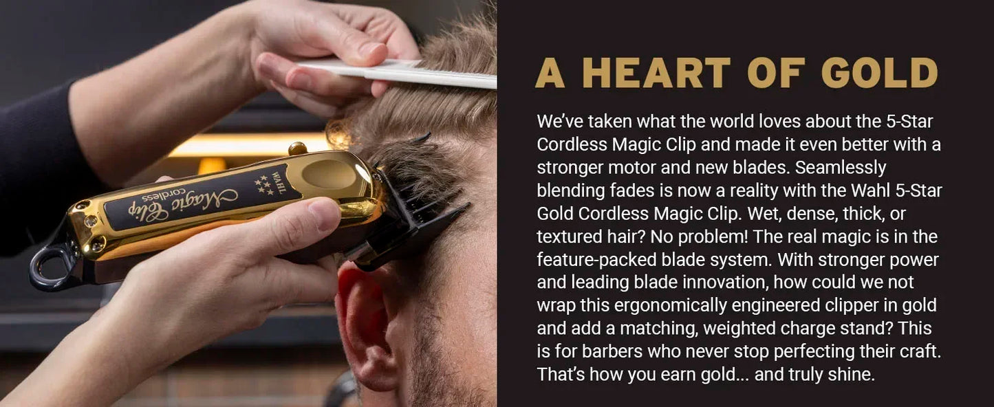 Professional Wahl 8148 Magic Clip Shaver For Barbers and Stylists