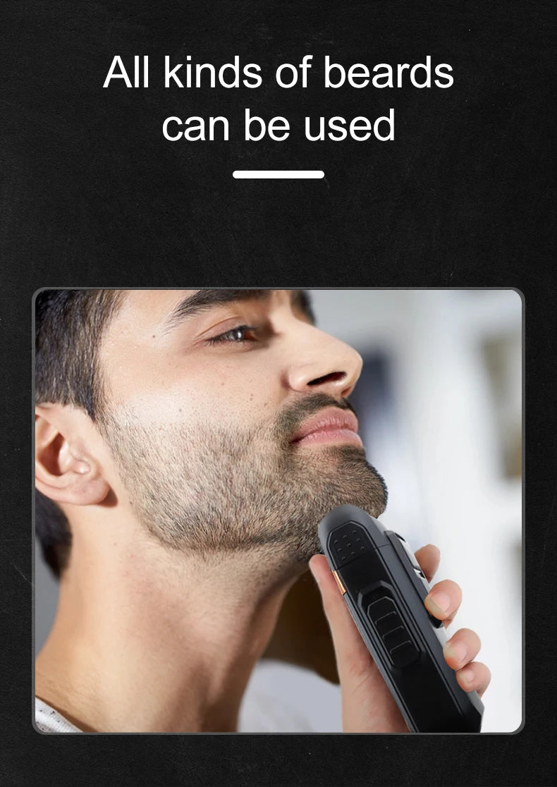 Electric Shaver Compact single-head reciprocating portable shaver