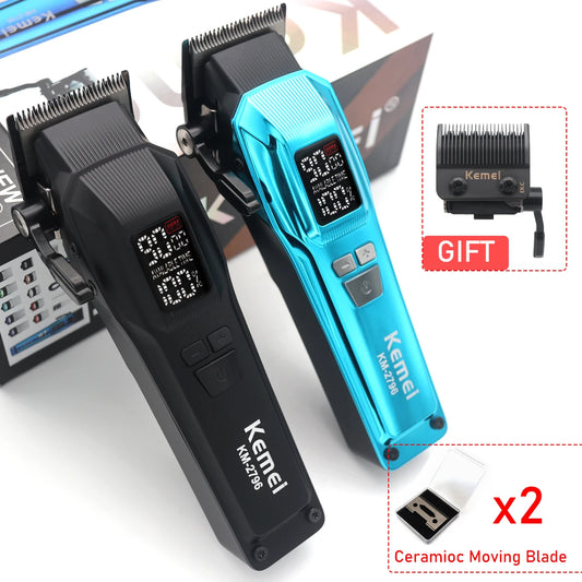 9000RPM Brushless Motor 4600mAh KM2796 Hair Clipper