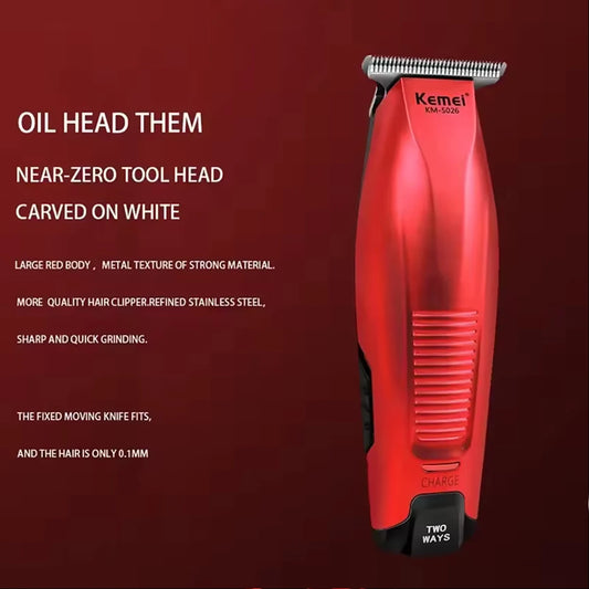 Kemei KM-5026 Professional Hair Trimmer Machine Cordless