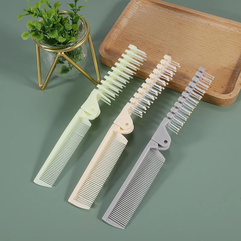 1pc Hair Combs for Beard Folding Pocket Comb Hair Brush