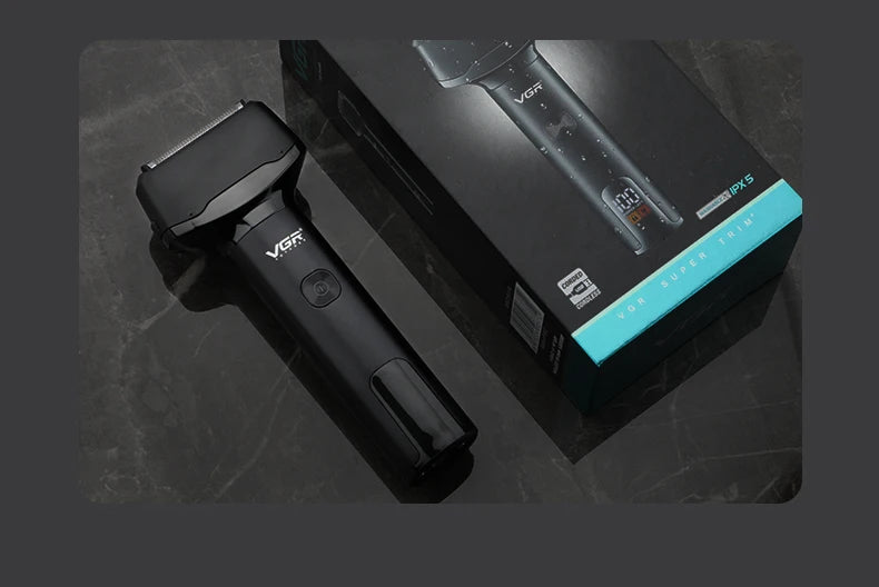 VGR 3 Blades Professional Electric Shaver For Men V-371