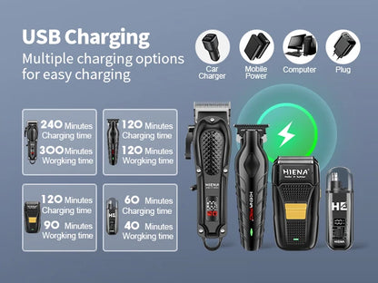 hiena Finish Machine Electric Professional Electric Hair Clippers