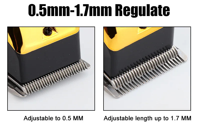USB Rechargeable Hair Clippers for Men, Three-piece Set