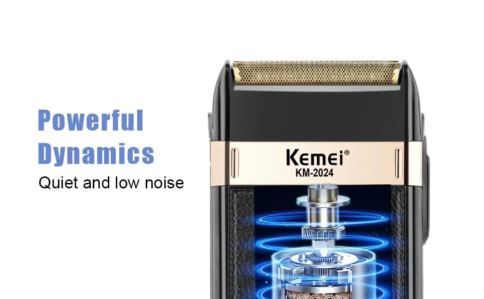 KEMEI Professional Electric Shaver for Men Electric Razors