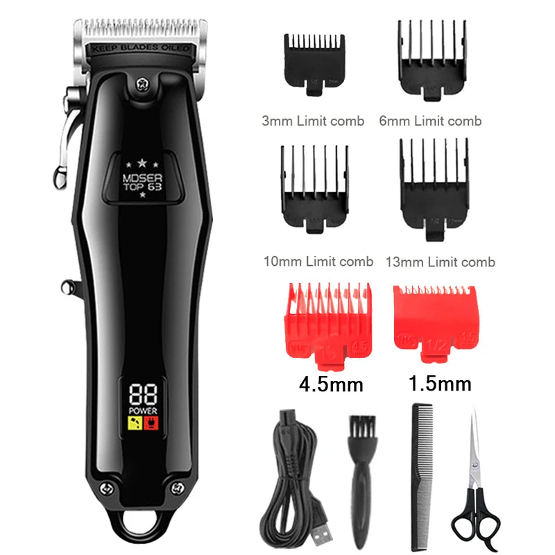 Kemei Electric Hair Clipper Hair Cutting machine Wireless Trimmer