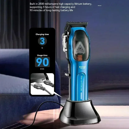 Kemei  Barber High Speed Motor 9000 RPM Electric Hair Clipper KM-1763