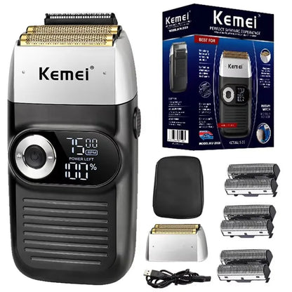 Kemei Rechargeable Cordless Shaver for Men KM-2026