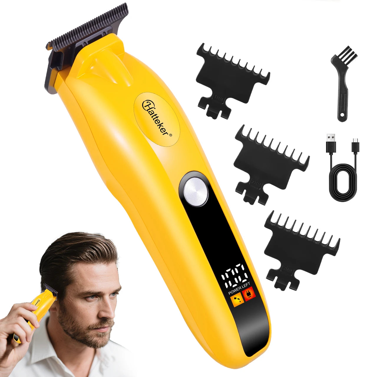 Hatteker Professional Electric Hair Trimmer Grooming Tool