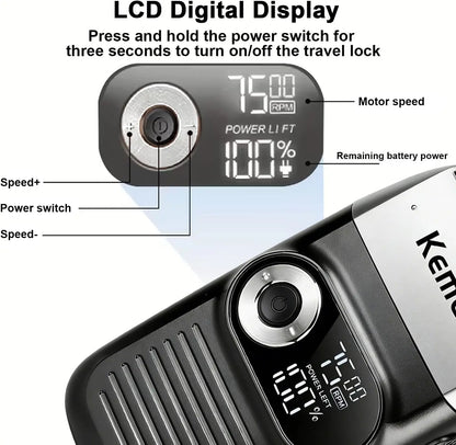 Original Kemei KM-2026 KM-2027 2 In 1 Electric Shaver