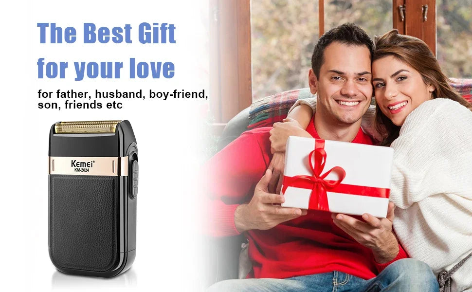 KEMEI Professional Electric Shaver for Men Electric Razors