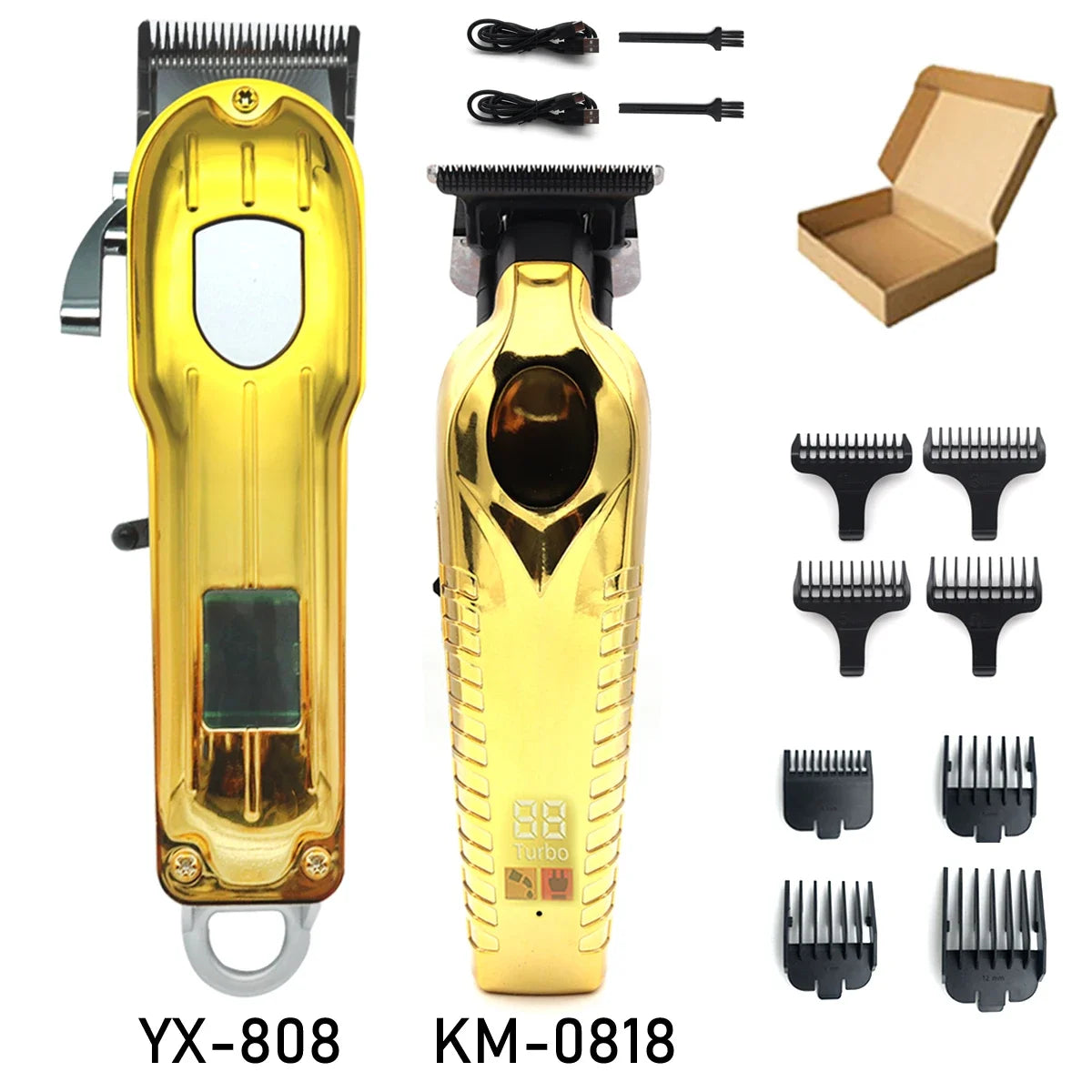 Professional Hair Clipper for Men 10W High Power LED Display