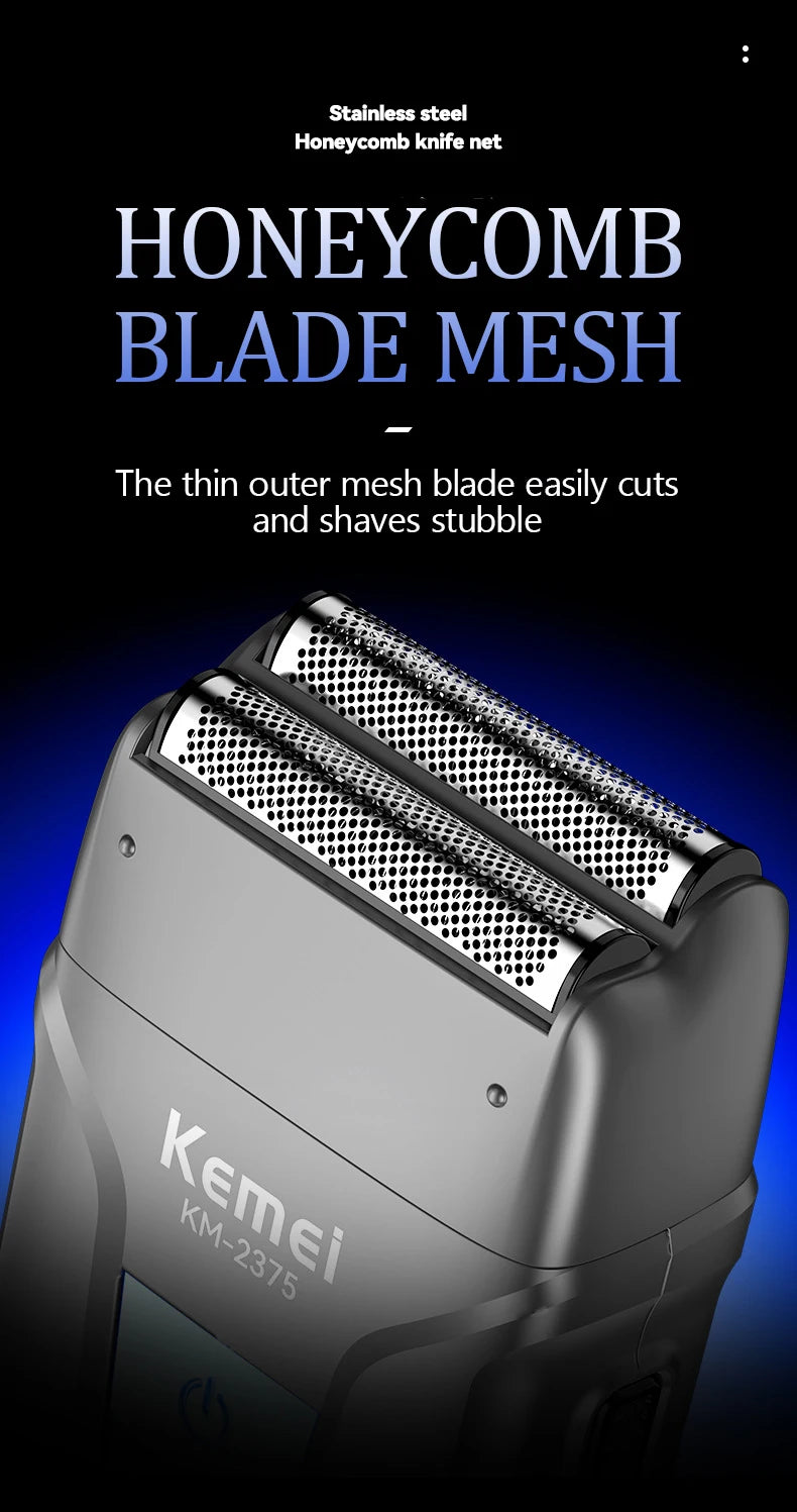 KEMEI Hair Salon Professional Hair Clipper and Shaving Set