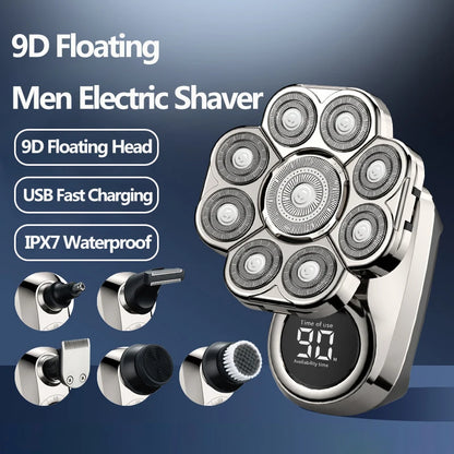 YUNCHi 6 in 1 Grooming Kit Electric Shaver Men's Beard