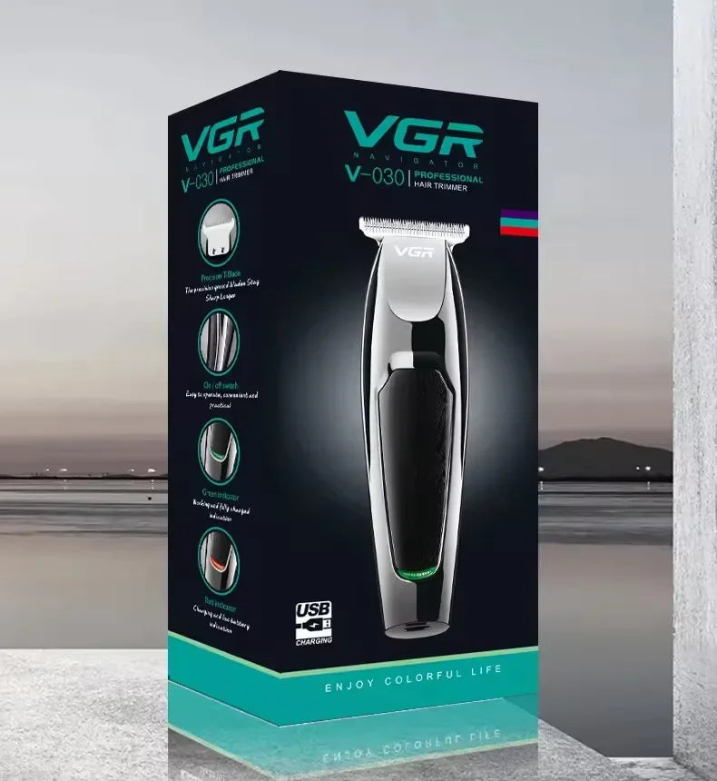 VGR Hair Trimmer Rechargeable Electric Professional Hair Clipper V-030
