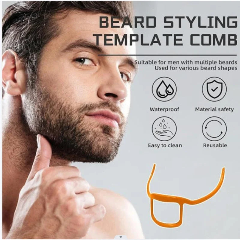 High Quality Practical Plastic Men's Beard Shaping Shaper