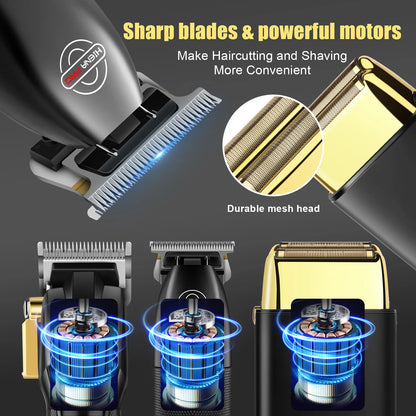 HIENA Hair cutting machine electric Trimmer hair clipper  set