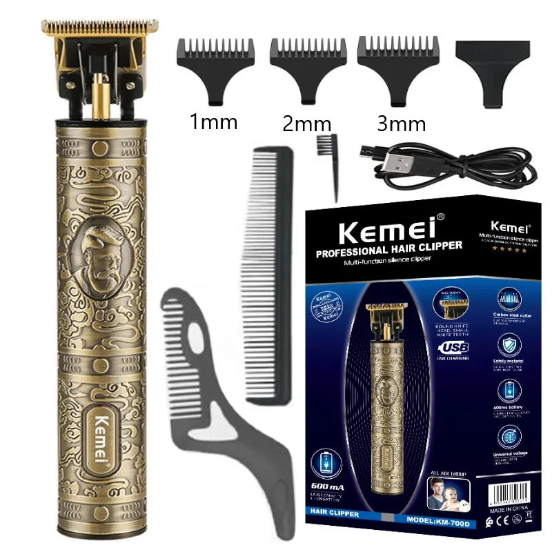 Kemei KM-700D Professional Hair Clipper Barber Hair Trimmer