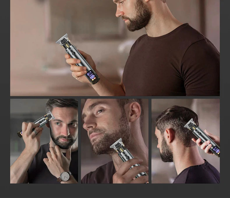 Rechargeable Hair Clipper Electric Hair Cut Machine