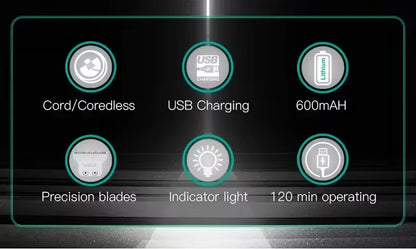 VGR Hair Trimmer Rechargeable Electric Professional Hair Clipper V-030