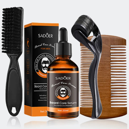 Father's Day Gift Men's Beard Care 4-Piece Set