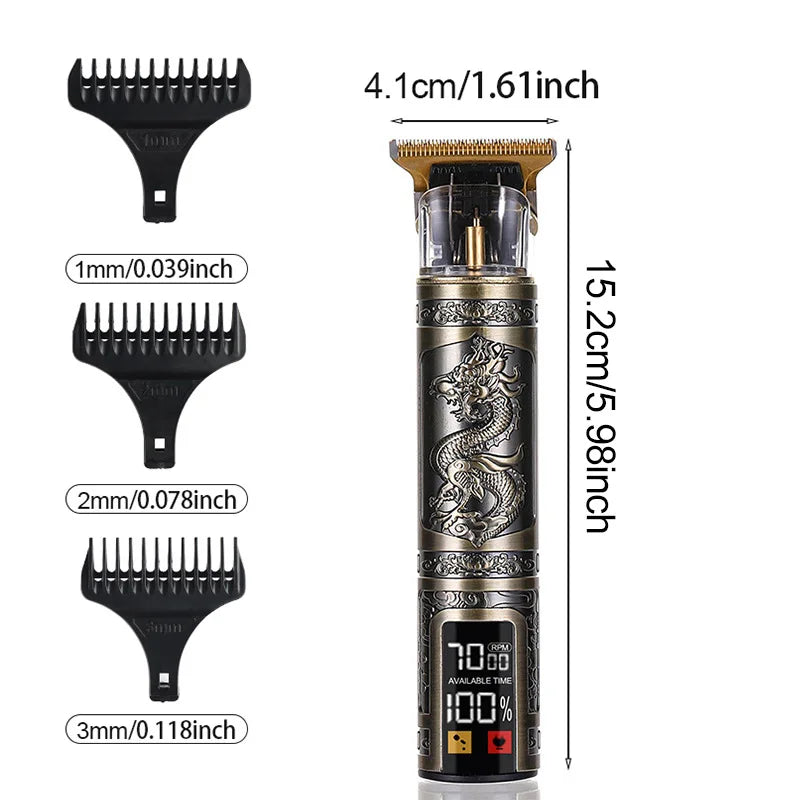 Three-speed Variable Gear T9 Hair Clipper Shaving