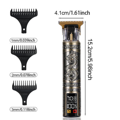 Three-speed Variable Gear T9 Hair Clipper Shaving