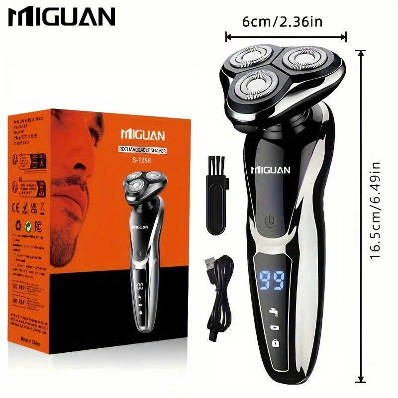 Electric Razor For Men  3 In 1 Electric Shaver Nose Hair Trimmer