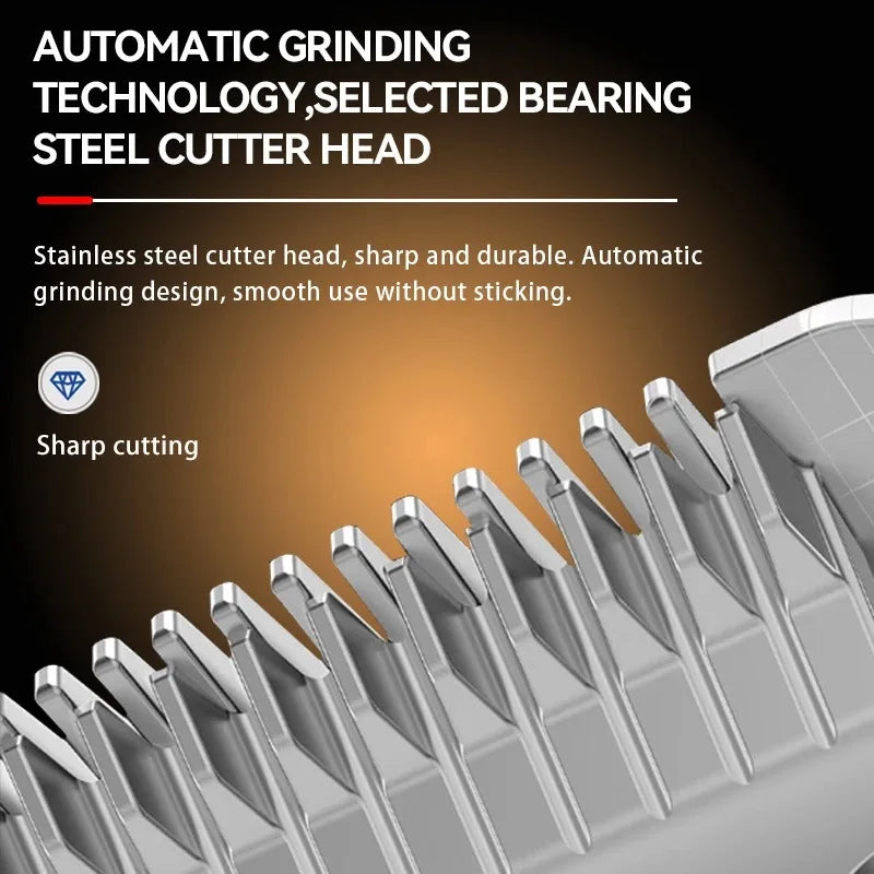 Kemei Cordless Hair Clippers Men Professional Hair Trimmer