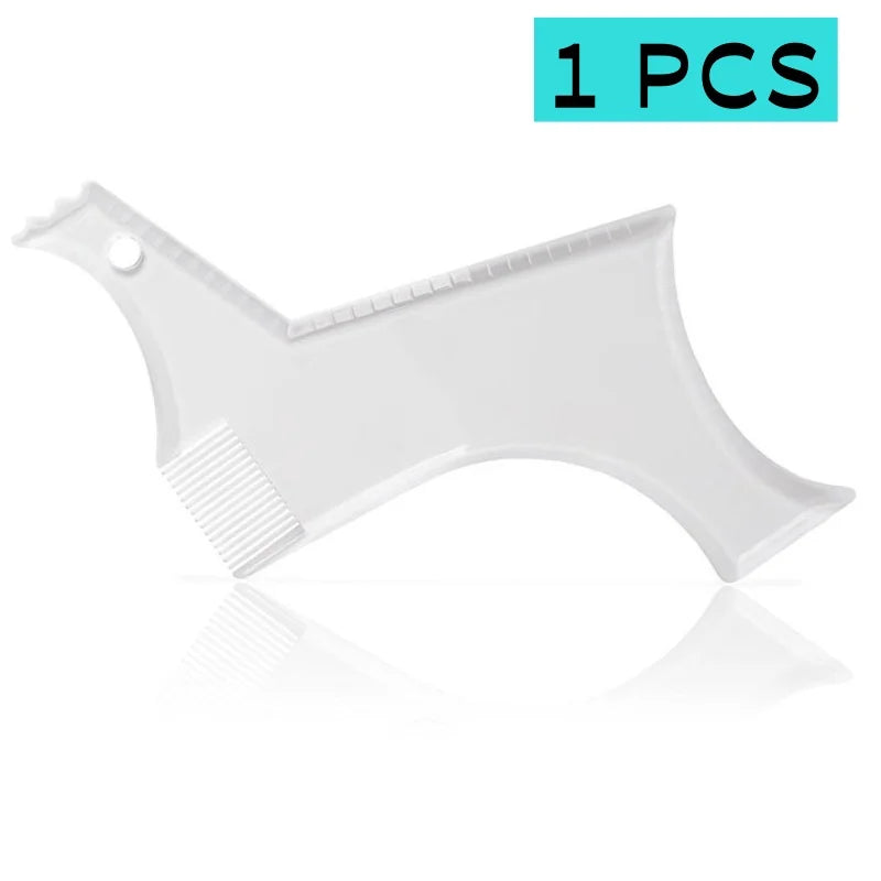 Men Beard Styling Template Stencil Beard Comb Beard Shaping