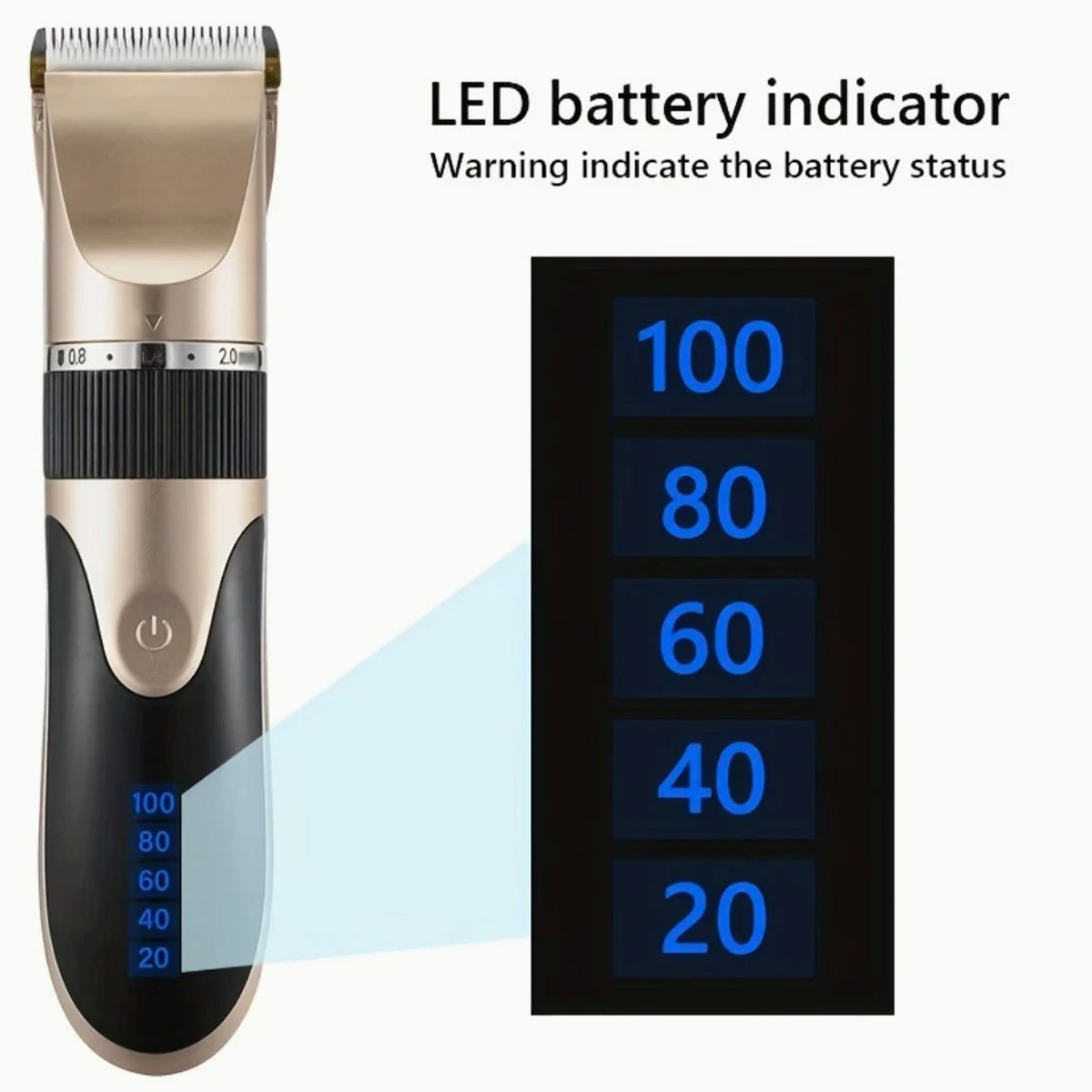 Hair Trimmer Clipper For Man Electric With Limit Comb
