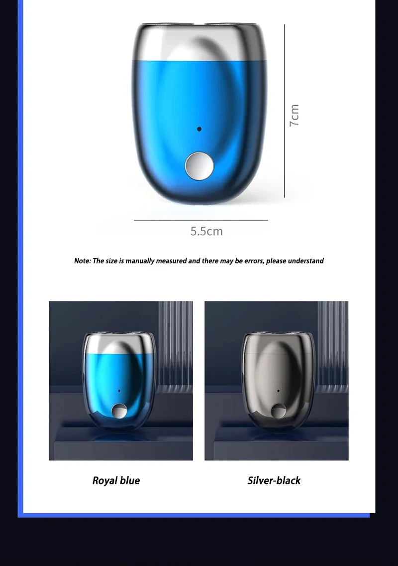 Xiaomi Double-headed Mini Magnetic Shaver Type-C Charging