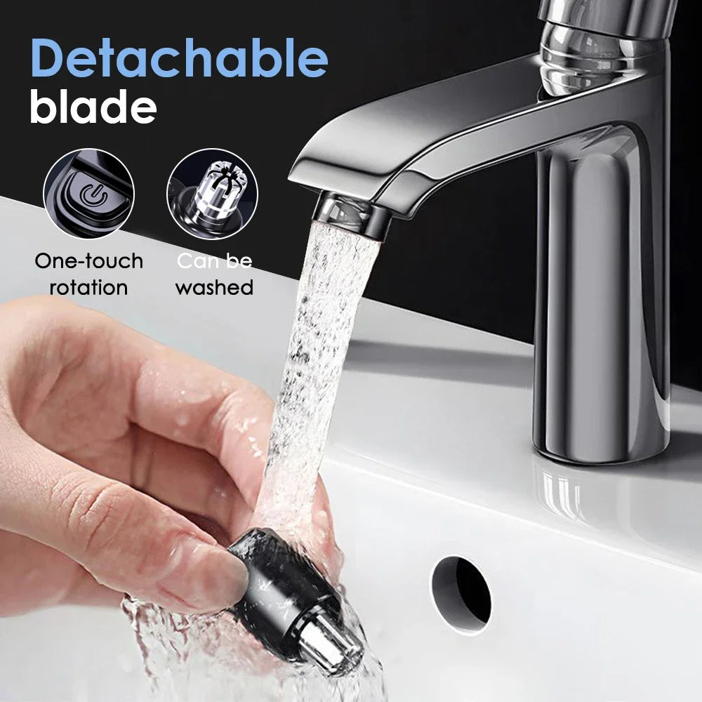 Electric Nose Hair Trimmer Clipper Rechargeable Multi-kinetic Shaving