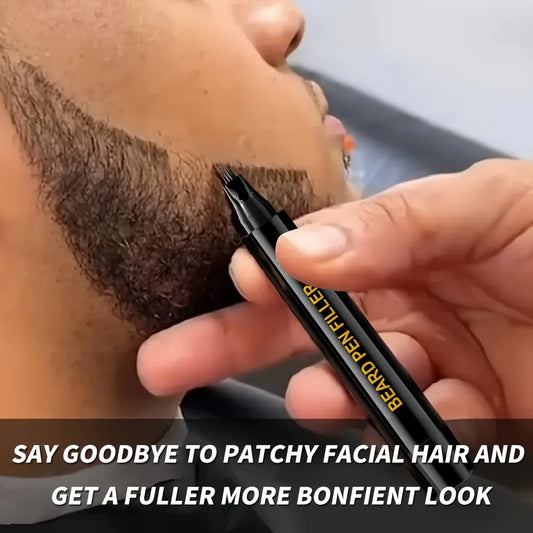 Waterproof Beard Pen Filler Men Moustache Coloring Pen