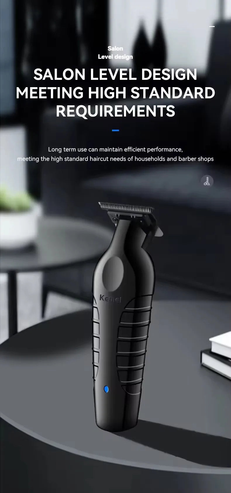 Kemei KM-2296 KM-2024 Hair Clipper Hair Trimmer Shaver KM-2299