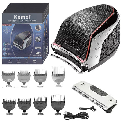 Wet & Dry Self-Haircut Electric Beard Hair Trimmer For Men