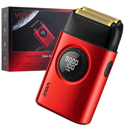 VGR Shaver Professional Beard Trimmer Portable Shaving Machine  V-377