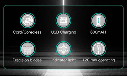 VGR Hair Trimmer Professional Hair Clipper Wireless Hair Cutting V-071