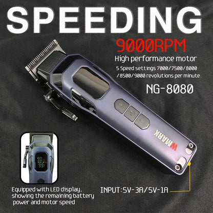 NG 8080-6135-609 Professional Hair Clipper 3PC Set