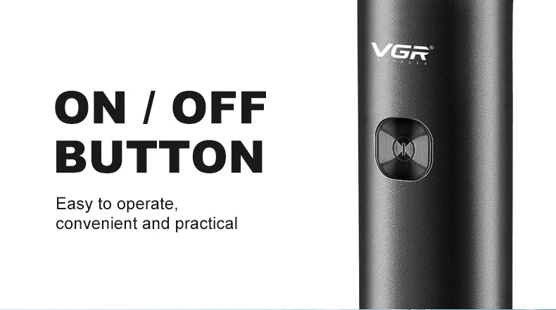 VGR 3 Blades Professional Electric Shaver For Men V-371