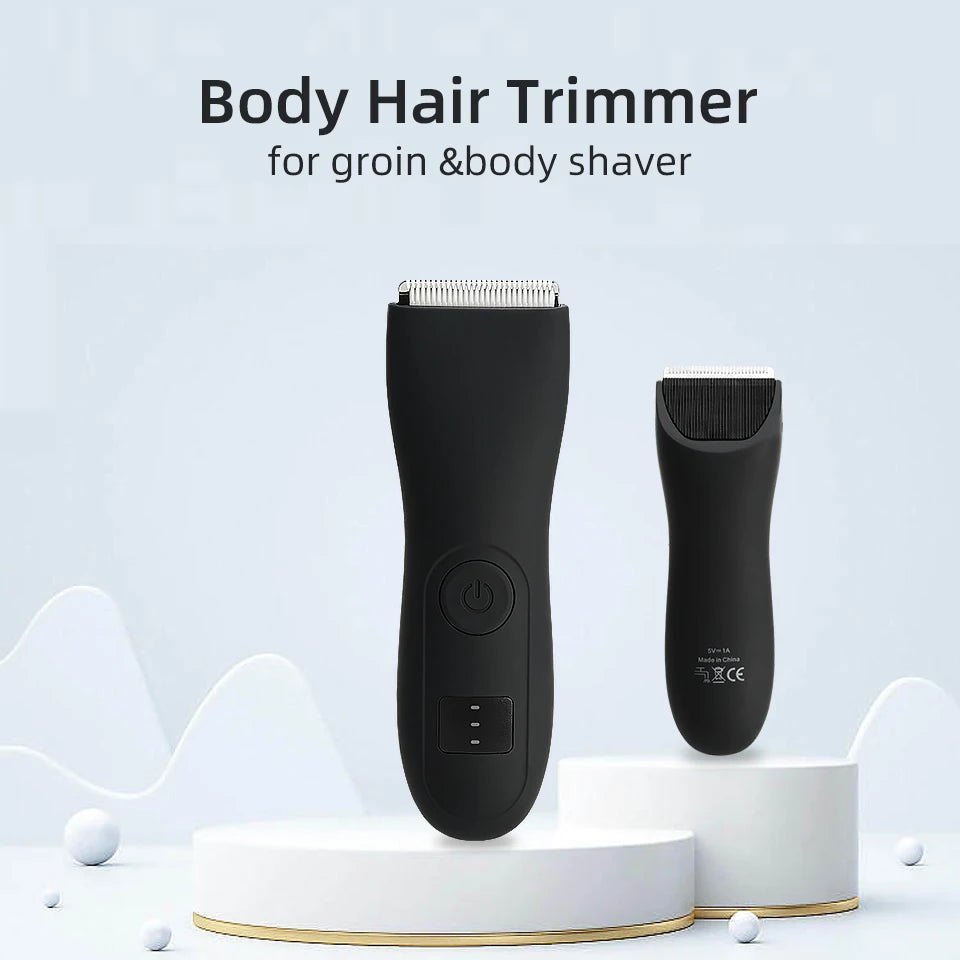 Mens Body Hair Trimmer and Women Lady Shaver Hair Removal Bikini Trimmer