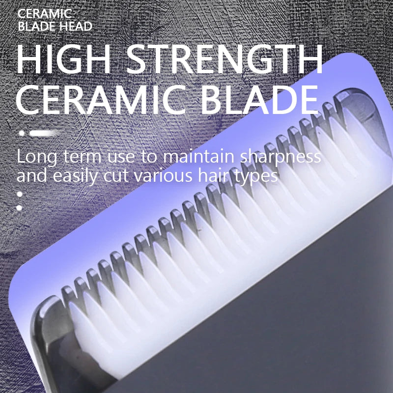 Kemei IPX7 Waterproof Hair Trimmer Shaver KM-1846