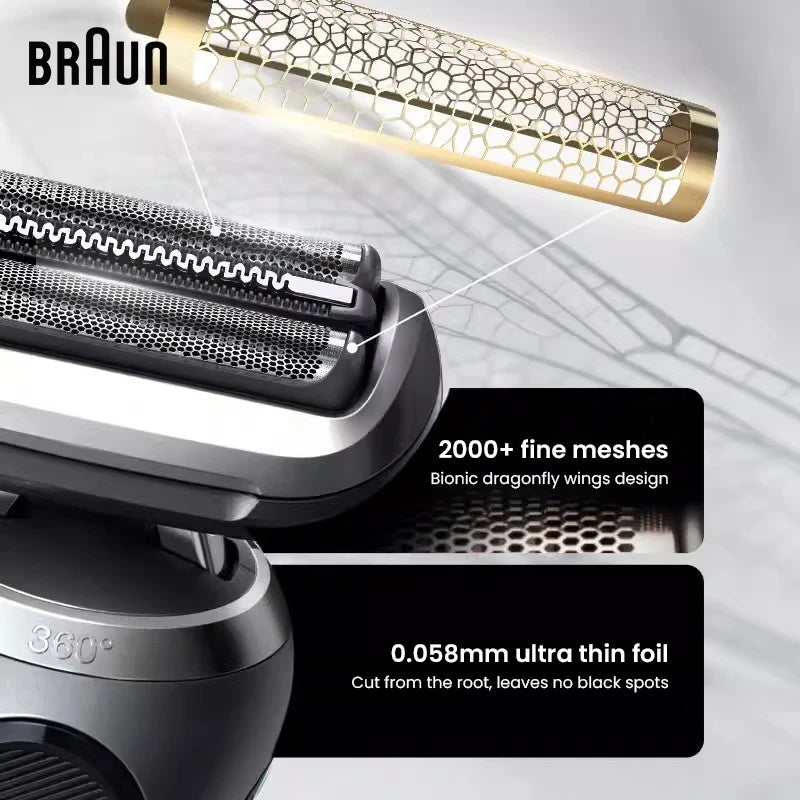 Braun 7 Series Pro Shaver 72-G1200s AUTO Mode Intelligent Shaving