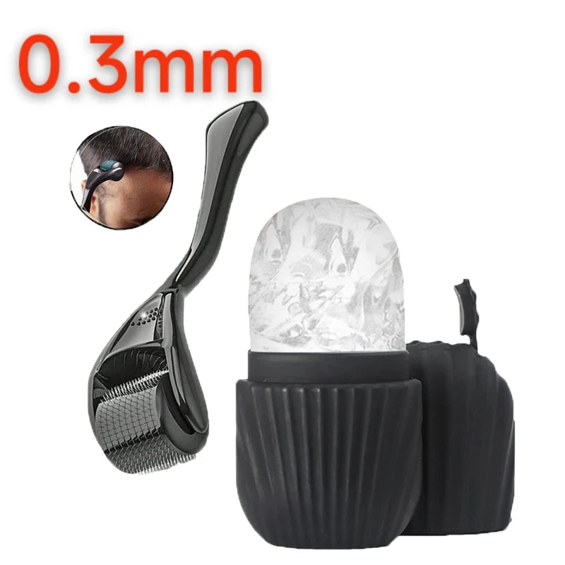 Ice Facial Roller Tool Skin Care Beauty Two-Piece Set Suitable