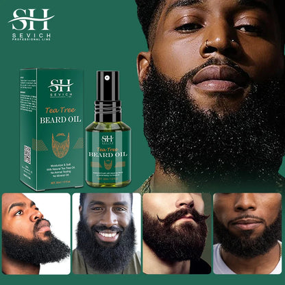 SEVICH Growth Beard Oil for Men Moisturizing Oil
