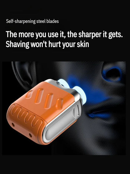 Rotary Double Ring Electric Shaver Razor Shaver