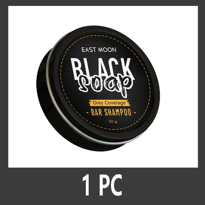 Men's Black Hair Soap Hair Darkening Soap Shampoo