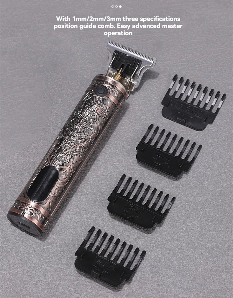 Electric Shaver for Men Digital Display Stainless Steel Cutter Head