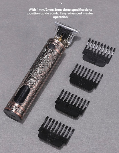 Electric Shaver for Men Digital Display Stainless Steel Cutter Head